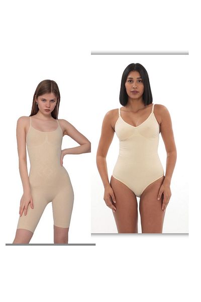 King Bee 2 CSOMAG GYŰJTŐ TELJES MÉRETŰ SLIMMER SEAMLESS ÉS AGRAFED SLIP BODY ZIBIN NŐI FŐZŐ