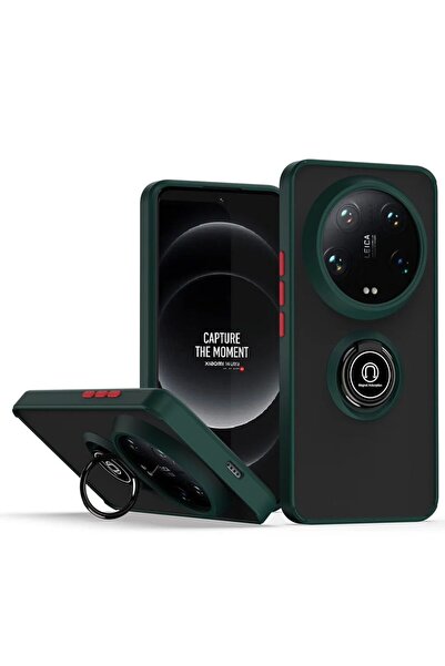 Rivor Xiaomi Mi 13 Ultra Uyumlu Kılıf Standlı Kamera Korumalı Kenarları Renkl...