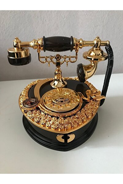 NOSTALJİM Dekoratif Plastik Telefon Ahizeli