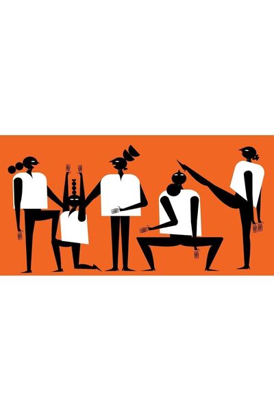 Olgun Kaşıkçı Freedance 2, 50x100, Dijital Ilüstrasyon, Dokulu Kağıt