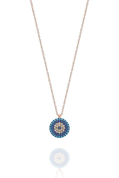 SilverTime 925 Ayar Nazar Boncuğu Kolye