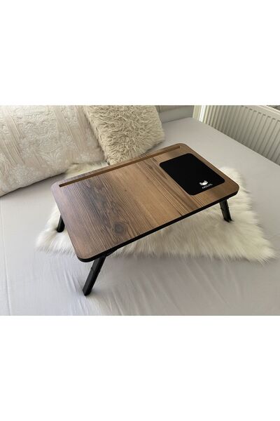 Axolotl Folding Telefon Ve Tablet Bölmeli Katlanır Ayaklı Laptop Sehpası Bilgisayar Çalışma Masası Lıdya