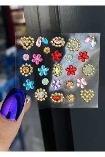 NİLZ ملصق متعدد الأغراض لحجر شعر الجسم والوجه