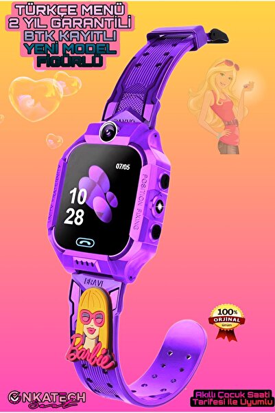 Onkatech Figürlü Sim Kartlı Konum Takibi Ve Ortam Dinleme Özellikli Akıllı Çocuk Saati Figürlü Model
