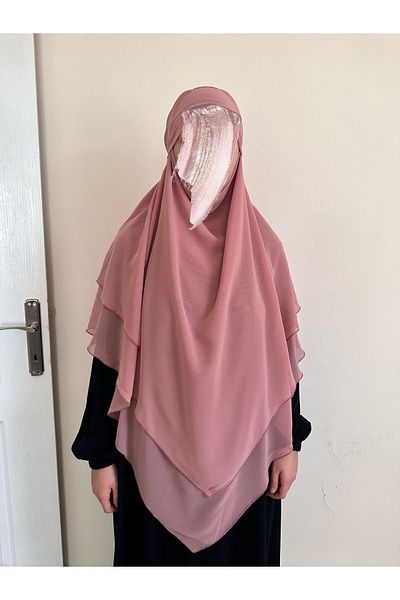 ALBİSE BUTİK LONG POWDER COLOR SUFLE (HIMAR)
