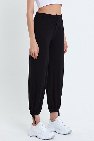 CrazyShopping Large Size Adjustable Leg Knitted Trousers Shalwar
