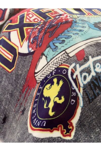 MİNK Oxford Tema Lisanlı Tek Kişilik Battaniye /yatak Örtüsü/