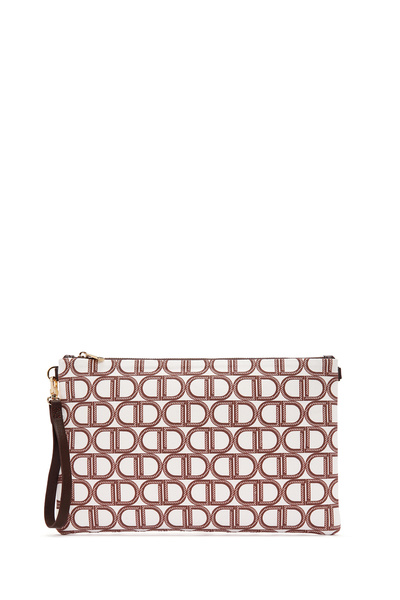Derimod Beige Women's Portfolio Bag - Long Chain Strap 24SBD22136F