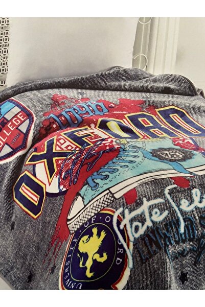 MİNK Oxford Tema Lisanlı Tek Kişilik Battaniye /yatak Örtüsü/