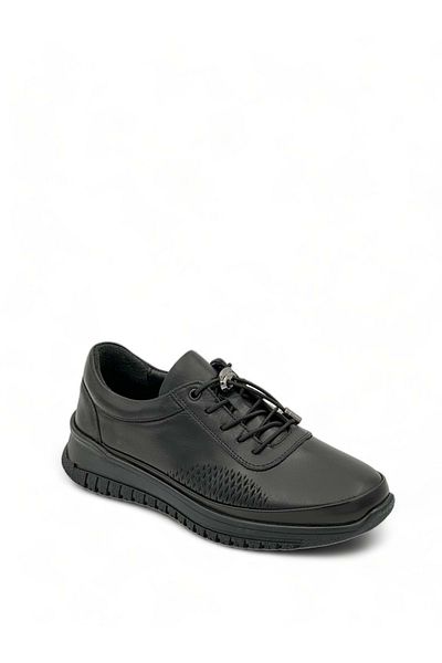 Voyager 9407 Leather Comfort Rubber Black