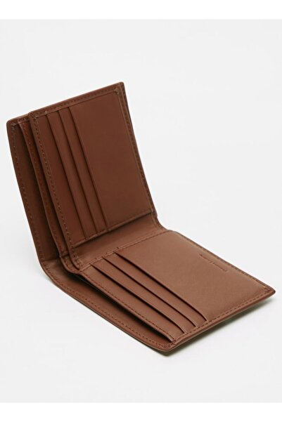 Duchini Solid Bi-Fold Wallet - W 11.5 x H 9.7 x D 2.3 cm