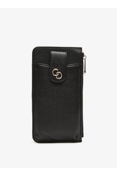 Celeste Textured Cardholder with Zip Closure