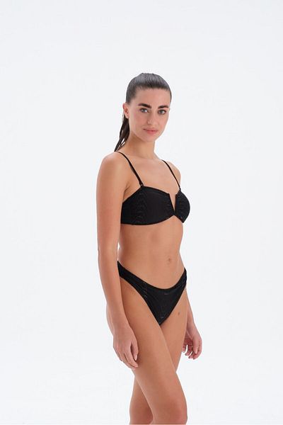 Eros Schwarzer trägerloser 3336bk Bikini Tk
