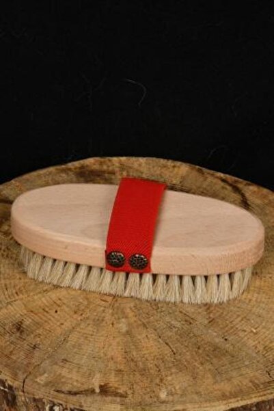 Seonland %100 Doğal At Kılı Selülit Fırçası - Batık Çilek Görünüm Çatlak Baca...