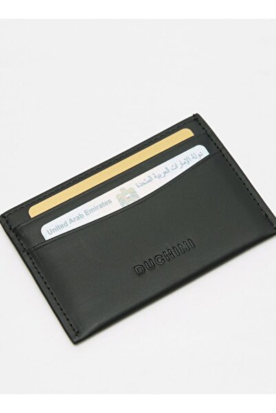 Duchini Solid Card Holder - W 10.3 x H 7.2 x D 0.4 cm