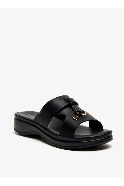 Flora Bella by Shoexpress Flora Bella Solid Slip-On Sandals