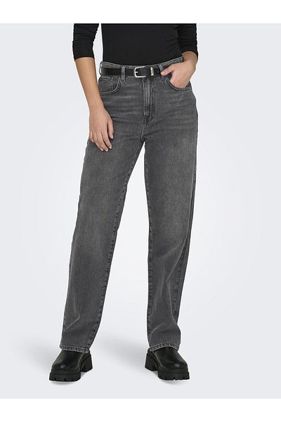 ONLY Ίσιο κομμένο τζιν Onlrobyn Mittlere Taille Gerade Geschnitten Jeans