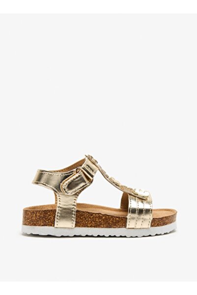 Flora Bella by Shoexpress Flora Bella Applique Detailed Hook and Loop Sandals