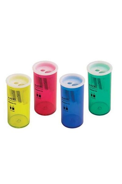 Adel Pencil Sharpener Transparent (1 Piece) Large Container