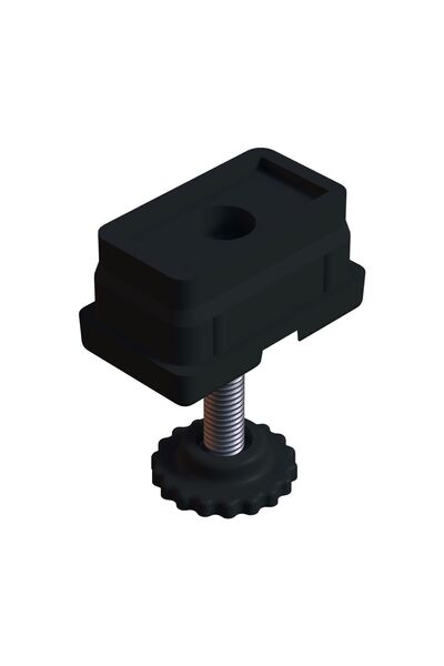 Adem Koç 30x50 Gizli Ayarlı Rotil Ayak Takımı (siyah)