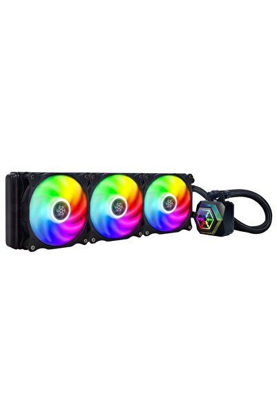 SilverStone Pf360 Argb V2 3x12cm Argb Fanlı Intel & Amd Uyumlu Sıvı Soğutucu
