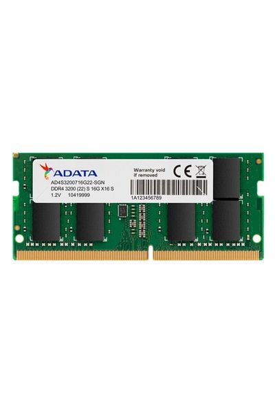Adata ذاكرة الوصول العشوائي للكمبيوتر المحمول 8 جيجابايت DDR4 3200 ميجا هرتز 260 دبوس So-dım - 1 X