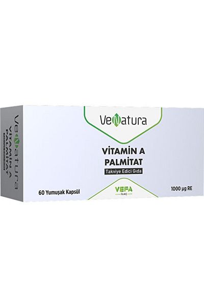 VeNatura 60 Soft Capsules - Vitamin A Palmitat