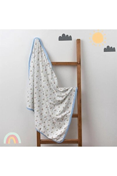 Cherub Baby بطانية أطفال مبطنة بطبقة واحدة مقاس 80x90 سم