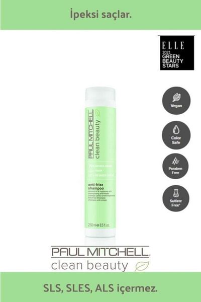 Paul Mitchell Pm Clean Beauty - 250 ml Anti-frizz Shampoo