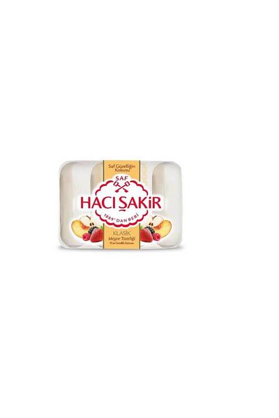 Hacı Şakir Set of 4 Fruit Freshness Solid Soaps - 70 ml