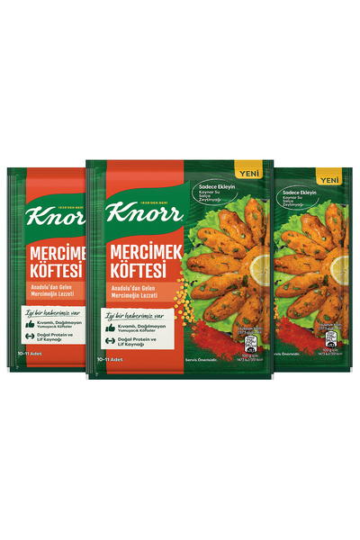 Knorr Mercimek Köftesi 100g X3