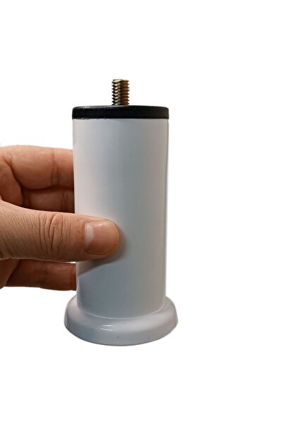 Adem Koç Picioare de pat pentru canapea din plastic pentru aspirator robot 12 cm M8 dinți fini