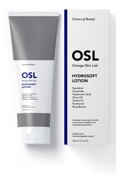 OSL Omega Skin Lab Hydrosoft Lotion 75ml (Moisturizing Face and Body Lotion)