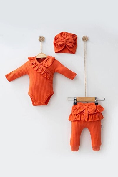 Cherub Baby Baby Girl Frilly Bow Bodysuit