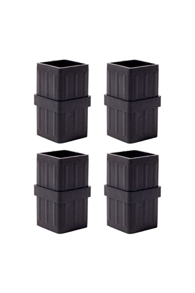 Adem Koç 40x40x1,2 Mm Profil Için Plastik Ara Bağlantı Takozu 70 Mm Siyah 4 Adet