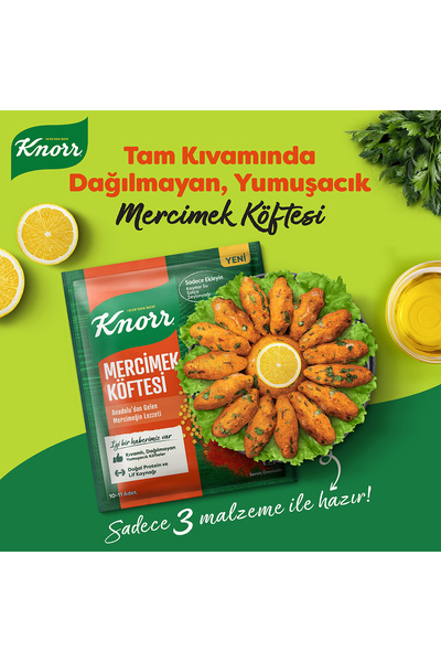 Knorr Mercimek Köftesi 100g X3