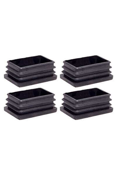Adem Koç 60x80 Mm Plastik Dikdörtgen Içe Geçme Profil Tapası (kutu) (4 Adet)