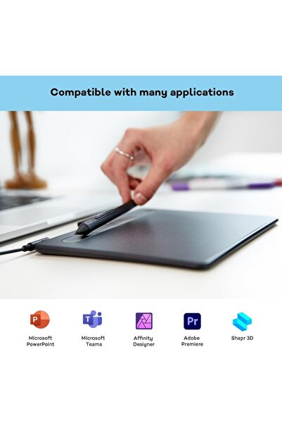 Wacom Intuos Small Siyah Grafik Tablet (CTL-4100K-S)