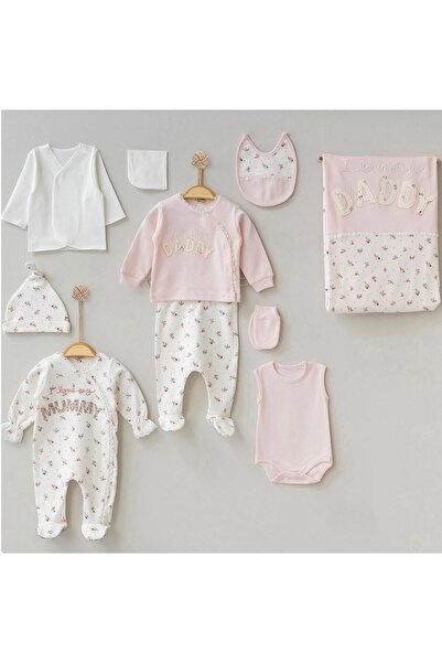 Cherub Baby مجموعة ملابس داخلية فاخرة للأطفال حديثي الولادة من القطن بنسبة 10...