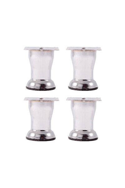 Adem Koç Plastik Lola 7,5cm Tablalı Dolap Vestiyer Ayağı-4'lü