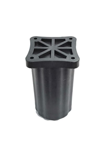 Adem Koç 9-15 Cm Ayarlı Desenli Plastik Kanepe Koltuk Baza Orta Ayağı Siyah