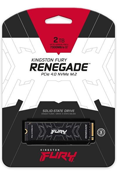Kingston Fury Renegade Pcıe 4.0 Nvme M.2 Ssd 7300mb/s - 7000mb/s Sfyrd/2000g