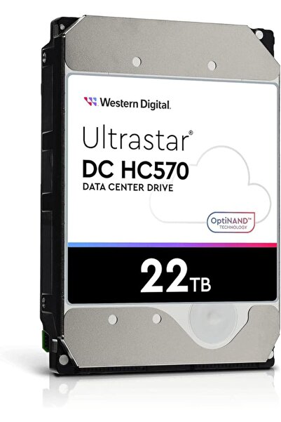 WD Hard disk Ultrastrar HDD 3.5" 22 TB 7200 RPM SATA 291MB/s (WD-0F48155)