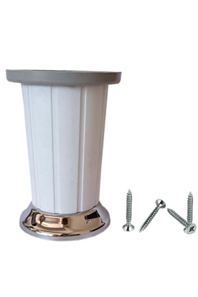 Adem Koç 10 Cm Atena Plastik Dolap, Kanepe, Koltuk, Baza Ayağı, Mobilya Ayağı