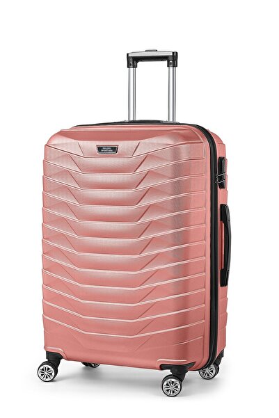 Polo55 Abs Orta Boy Valiz Pembe