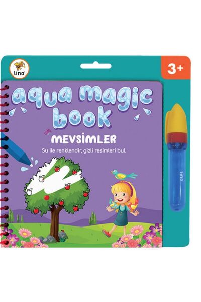 Lino Aqua Magic Book Mevsimler (sihirli Boyama Kitabı)