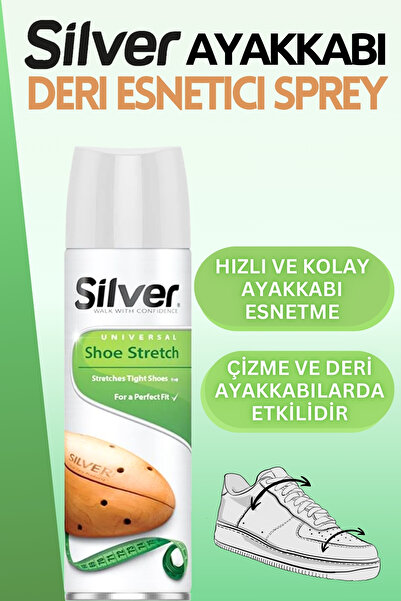 Dopar Bağcık Silver Deri Ve Ayakkabı Genişletici 150 ml Set