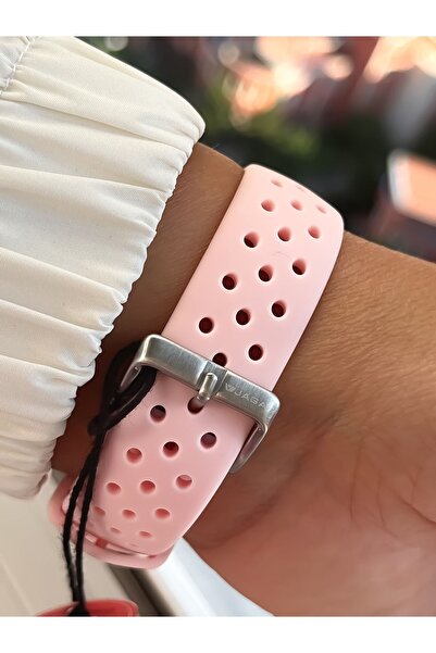 Jaga Digital Sports Wristwatch with Pink Silicone Band, Waterproof, Suitable for Pool and Sea Use, 2 Years Warranty