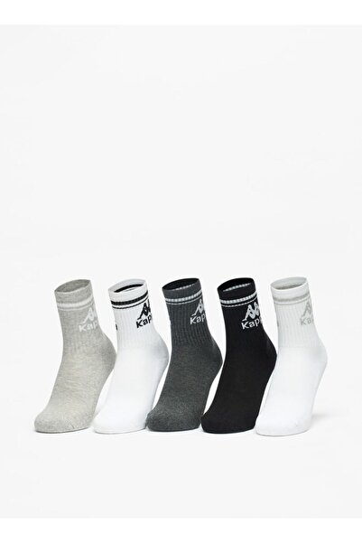Kappa جوارب رياضية بطبعة شعار طاقم - مجموعة من 5 قطع
