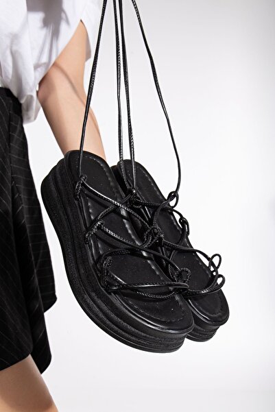 PARİS صندل نسائي بحزام الكاحل ونعل مرتفع 5 سم نعل مسطح لتقويم العظام 313